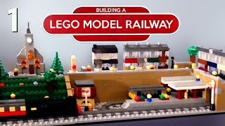 Building A Lego Model Railway  Part 1 [upl. by Raila]