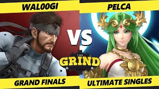 The Grind 306 GRAND FINALS  Pelca Palutena Vs Wal00gi L Snake Smash Ultimate  SSBU [upl. by Adyela]