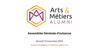 Assemblée Générale dautomne 2024 [upl. by Margeaux473]