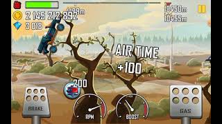 Hill Climb Racing  Mutant amp Bogland 14469 m  Current World Record [upl. by Sato]