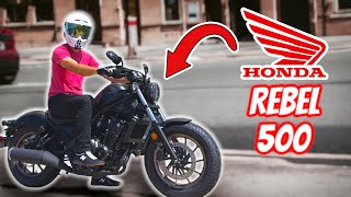 Honda Rebel 500 Test RideReview  Honda Rebel vs Kawasaki Eliminator  The best CRUISER of 2024 [upl. by Perzan]