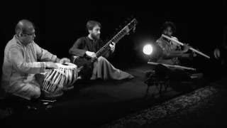 Sitar Bansuri Tabla trio  Rishab Prasanna amp Sandip Banerjee amp Nicolas Delaigue [upl. by Pernell15]