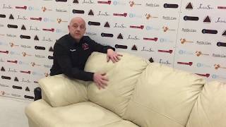 How To Clean Leather Couch Seats  Leather Repair Company [upl. by Collayer659]