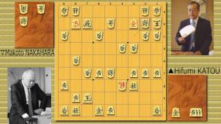 Famous Shogi Games KATOU vs NAKAHARA Jul 30thamp31st 1982 [upl. by Enaid]