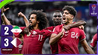 AsianCup2023  Semifinal  Islamic Republic Of Iran 2  3 Qatar [upl. by Haley]