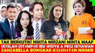 TAK BERKUTIK NIKITA MIRZANI MINTA MAAF USAI DIT4MP4R IBU WIDYA amp PEGI SETIAWAN KASUS VINA CIREBON [upl. by Ul]