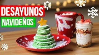 Desayunos Fáciles y Rápidos Para Navidad  RebeO [upl. by Shelly]