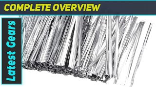 uxcell Metallic Twist Ties Best Versatile Tie for Crafts and Gifts [upl. by Yllus]