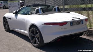 Jaguar FType V6 S Start Up and Revs [upl. by Cthrine519]