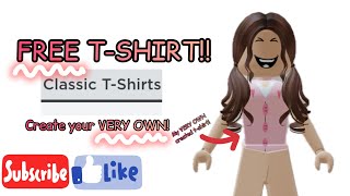 UPDATED 2024 How to Upload your VERY OWN ROBLOX TSHIRT COMPATIBLE WITH ALL DEVICES [upl. by Hedda]