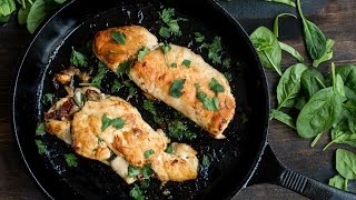 Stuffed Chicken Breasts Recipe [upl. by Idham]