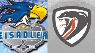 NRW Pokal 2021 Eisadler Dortmund  Dinslaken Kobras [upl. by Yddub986]