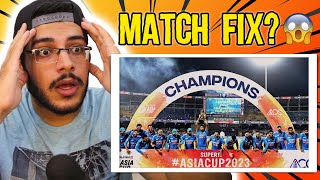 MATCH FIX INDIA VS SRILANKA  ASIA CUP FINAL 2023 [upl. by Atnoek711]