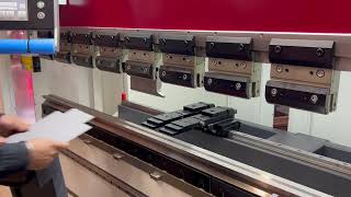 Baykal Hydraulic Press Brake 6 x 66 Ton Capacity  Westway Machinery [upl. by Nywroc]