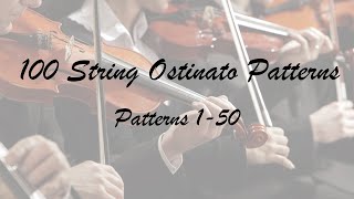 100 String Ostinato Patterns patterns 150 [upl. by Yentterb]