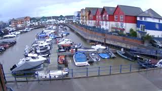 Exmouth Marina webcam 6apr24 [upl. by Sapphira803]