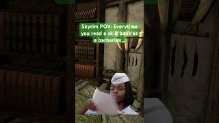 I learnt it ina buk skyrimgamers skyrim skyrimgameplay skyrimse skyrimmemes funnygameplay [upl. by Janina676]