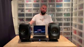 Unboxing  Matrix Audio XSABRE PRO MQA  Genelec 8341 SAM quotBlack Editionquot [upl. by Gaw]