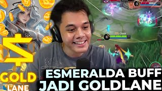 Esme Di BUFF Jadi Goldlane Full Magic Sekali ULTI  Skill 2 langsung Mininggoy  Mobile Legends [upl. by Anitsua]