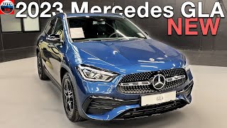 NEW 2023 Mercedes GLA  Visual REVIEW [upl. by Ezeerb26]