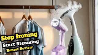 Stop Ironing amp Start Steaming The Best Handheld Garment Steamer [upl. by Theresa87]