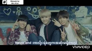 Whalien 52  BTS FMV Myanmar subtitled [upl. by Ardnatal]