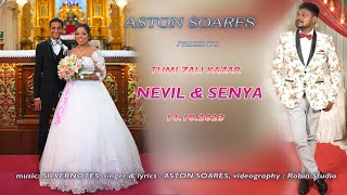 NEW WEDDING TOAST SONG 2024 OF NEVIL AND SENYA BY ASTON SOARES [upl. by Neona]