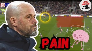 Analyzing The PAINFUL Performance By United  Ten Hag VS Brentford [upl. by Etterual652]