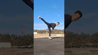 Two Touch Spin Back Kick Tutorial ⭐️ [upl. by Raney603]