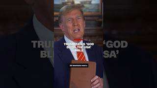 Trump sells God Bless the USA Bible [upl. by Monahon201]