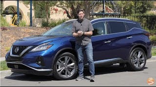 2019 Nissan Murano Platinum AWD First Drive Video Review [upl. by Nance]