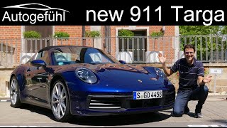 new Porsche 911 Targa 4S FULL REVIEW allnew 992 Targa 2021  Autogefühl [upl. by Nonah153]