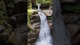 Absolutely beautiful waterfall  Sabbaday Falls Lincoln New Hampshire [upl. by Nyvlem664]