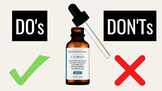 How To Use Skinceuticals C E Ferulic Serum [upl. by Hafital]