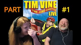 Tim Vine The Jokeamotive Part 1 Reaction [upl. by Lalita658]