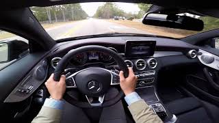 2018 MercedesBenz C43 AMG Coupe POV drive [upl. by Nnyre]