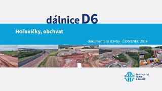 D6 Hořovičky obchvat dokumentace stavby 072024 [upl. by Tnarb443]