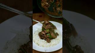 Spicy cumin lambshorts video recipechefjoyasmr [upl. by Emawk]