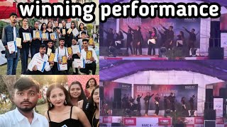 Udaan 2k24 Winning performanceGlobal group of institutes amritsarRana Vlogs [upl. by Sima460]