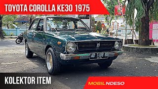 Toyota corolla Ke30 1975 kondisi antik  original [upl. by Pierrepont164]