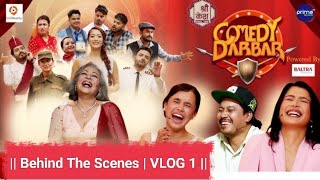 Comedy Darbar  Behind The Scenes • VLOG 1 • Interesting Moments [upl. by Niatsirhc]