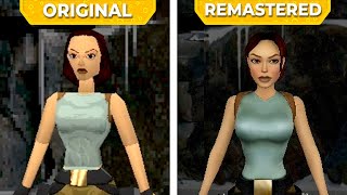 Tomb Raider I–III Remastered  1996 vs 2024  Original vs Remastered  Graphics Comparison [upl. by Spark]