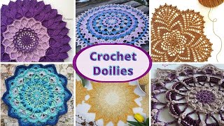 10 Amazing Crochet Doily Pattern To Make [upl. by Winne669]