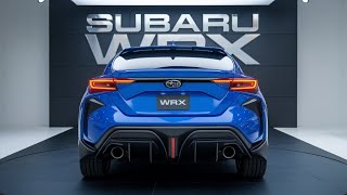 2025 Subaru WRX tS HighPerformance Redefined  Full Review amp Features [upl. by Mehsah]