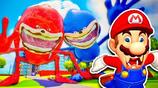 Mario Plays SHIN KNUCKLES VS SHIN SONIC MOD DLC UPDATE [upl. by Ahsym]