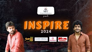 INSPIRE 2024  Students Cultural Festivals  MIT Institutions Musiri [upl. by Alik682]