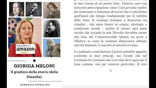 GOVERNO MELONI LA MIA INTERVISTA A THOMAS HOBBES 😊 [upl. by Leumhs148]