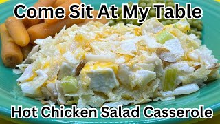 Hot Chicken Salad Casserole Simple Comfort Food [upl. by Llenart]