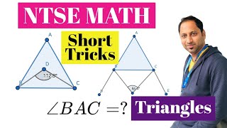 NTSE MATH Triangles [upl. by Nylesoj]