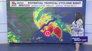 Potential Tropical Cyclone Helene to strike South Carolina [upl. by Bolten733]